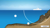 Ship sonar animation stills